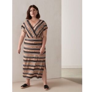 Addition Elle Love & Legend Faux Wrap Maxi
Dress Size 2x